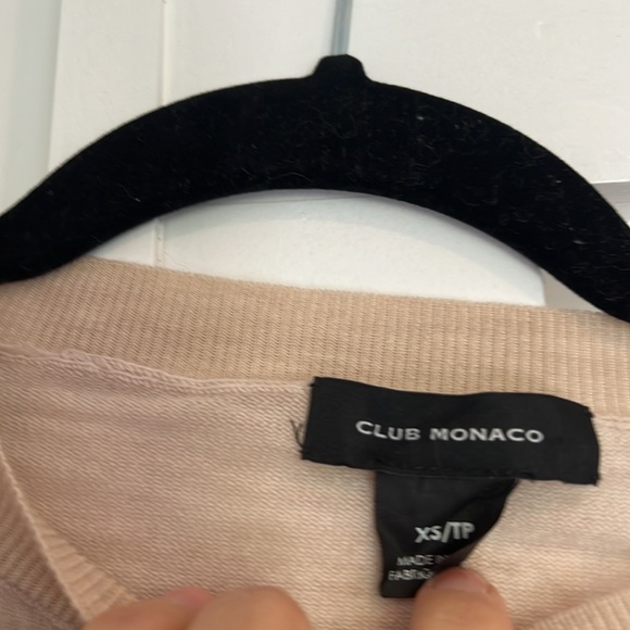Club Monaco Blush Sweater Shirt - Picture 4 of 5